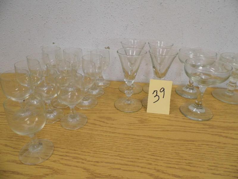 20 Pieces of Stemware...