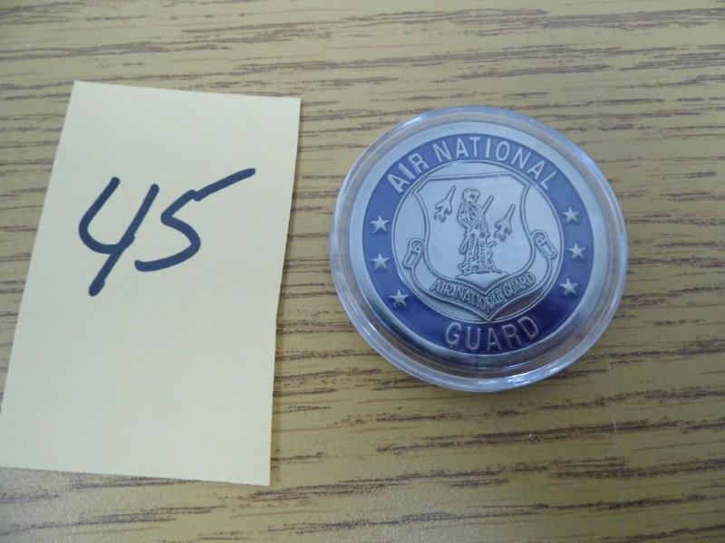 Air National Guard Coin in case...