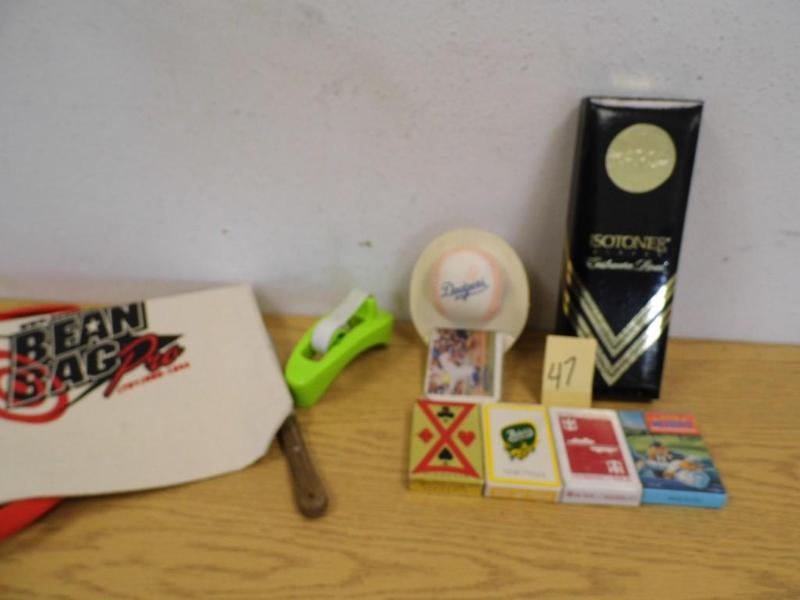 Dodgers Soft Baseballl with Cards,...