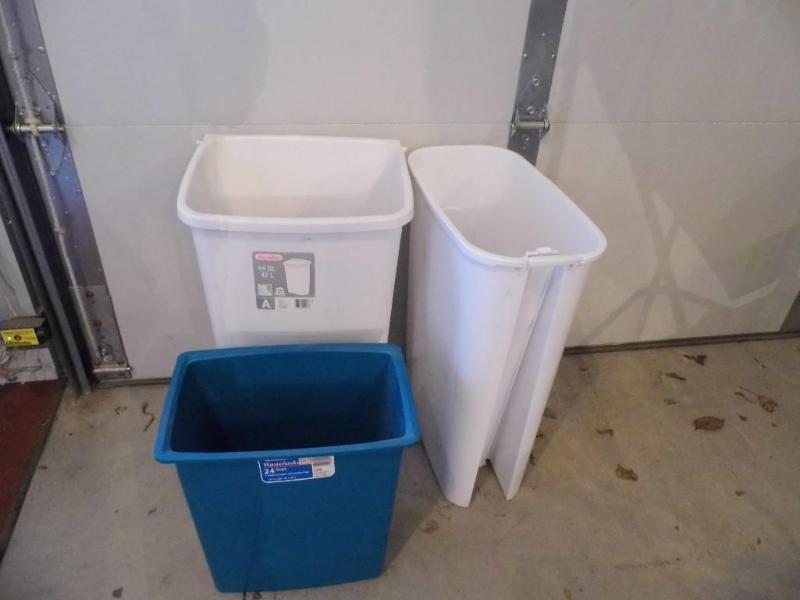 Garbage Cans...