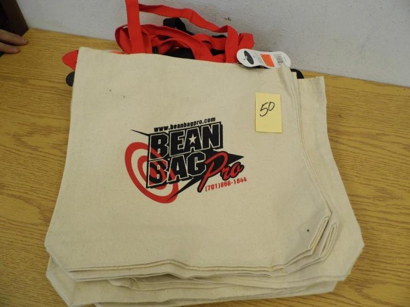 Lot of 14 New Canvas Tote Bags...