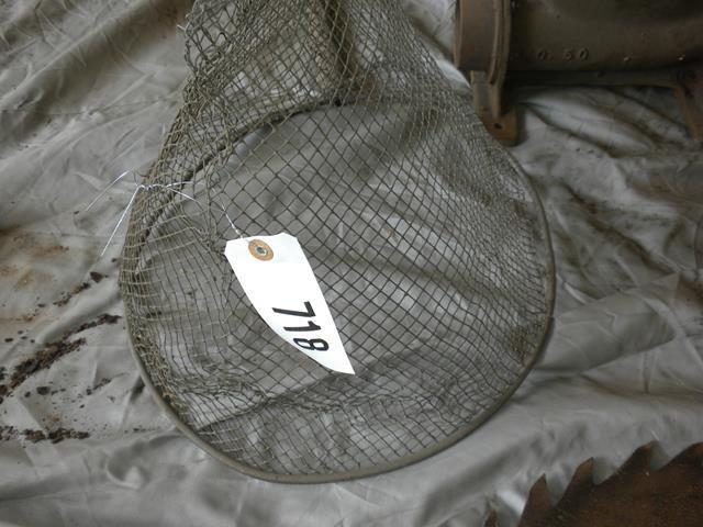lot 27 image: Antique Fishing Net w Handle...