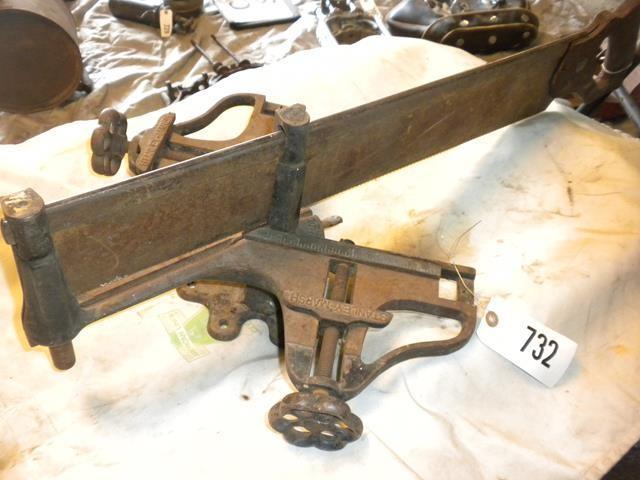 lot 34 image: Antique Stanley Marsh Miter Saw Goo...