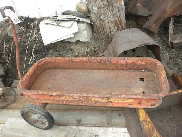 lot 49 image: Antique Wagon...