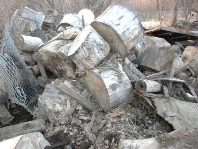lot 78 image: Pile of Cut Wood Approx. 5 Cords Bu...