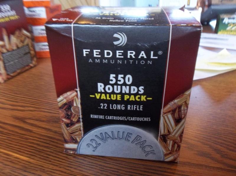 Federal 22 Long Rifle -Copper plate...