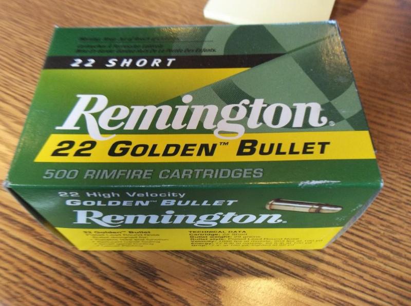 Remington 22 Short -High velocity -...