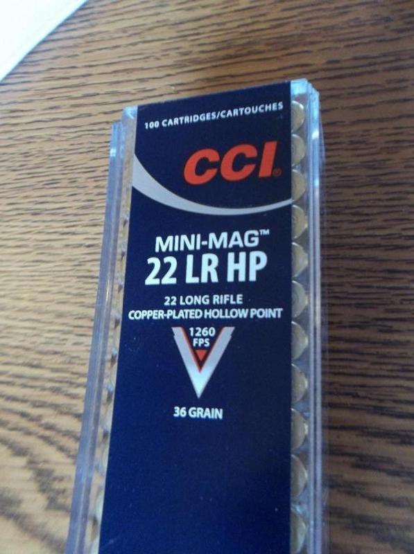 CCI 22 Long Rifle -Copper plated ho...