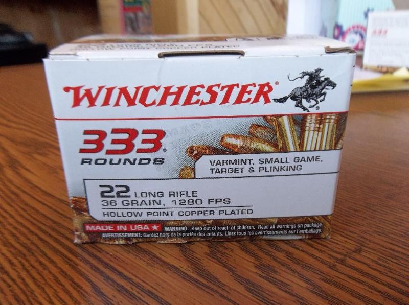 Winchester 22 Long Rifle -Hollow po...