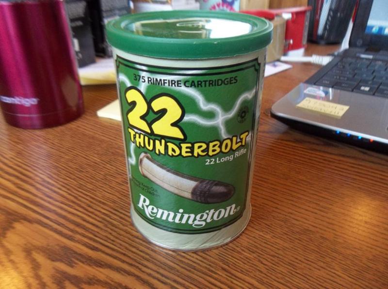 Remington 22 Thunderbolt -375 round...