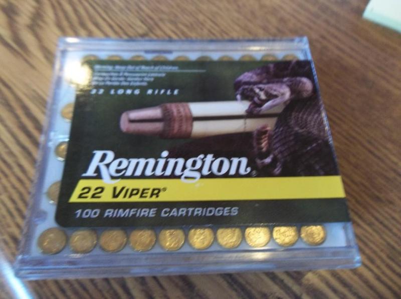 Remington 22 Viper -Hyper velocity ...