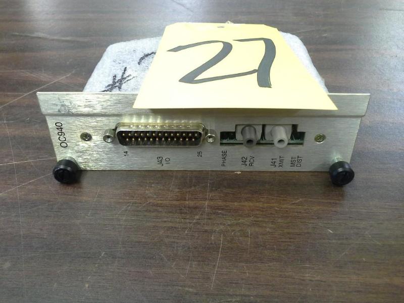 lot 27 image: Servos interface option card,