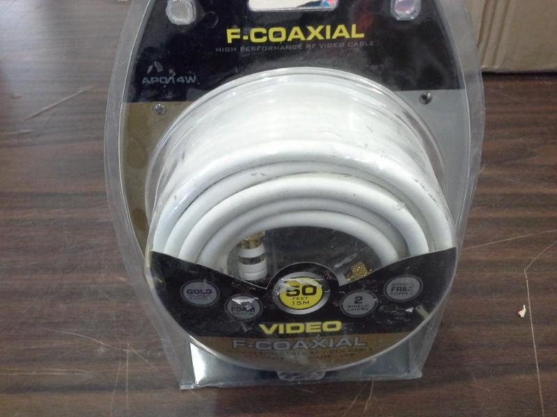 lot 40 image: Video F coaxial cable,