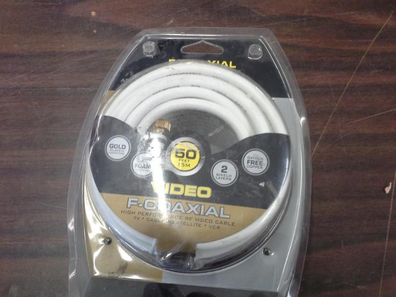 lot 42 image: Video  F  coaxial cable,