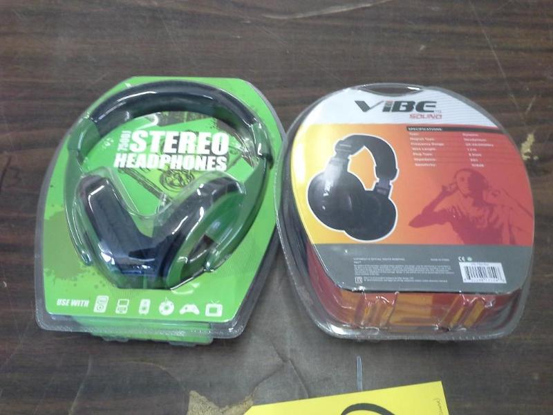 lot 48 image: Vibe stero headphones