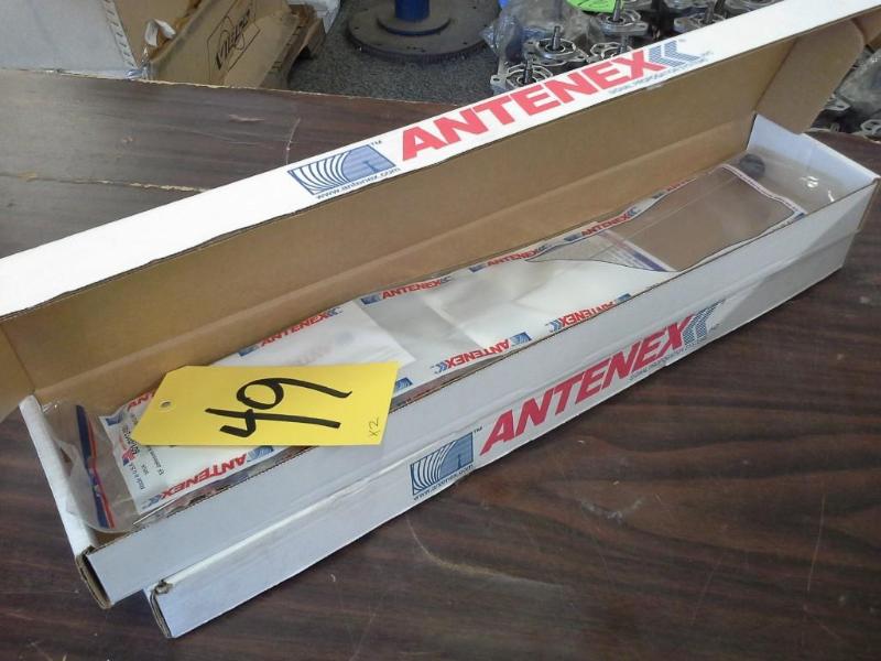 lot 49 image: Antenex EF Johnson antenna kit,