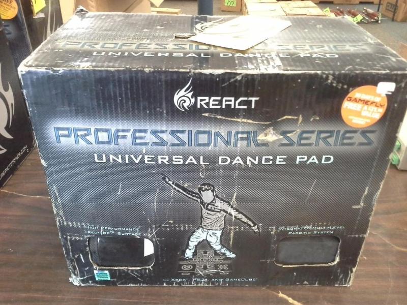 lot 52 image: React universal dance pad,