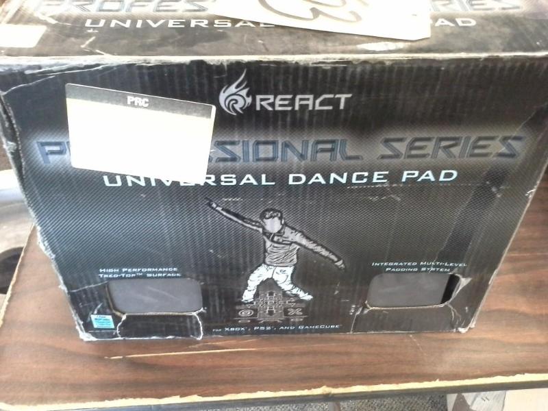 lot 53 image: React universal dance pad,