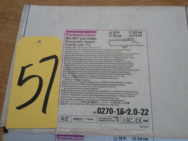 lot 57 image: Feeding Tube Kit