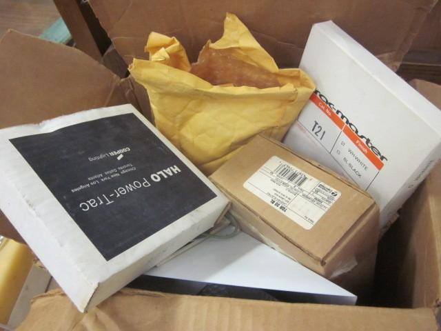 Box of Halo track lighting componen...