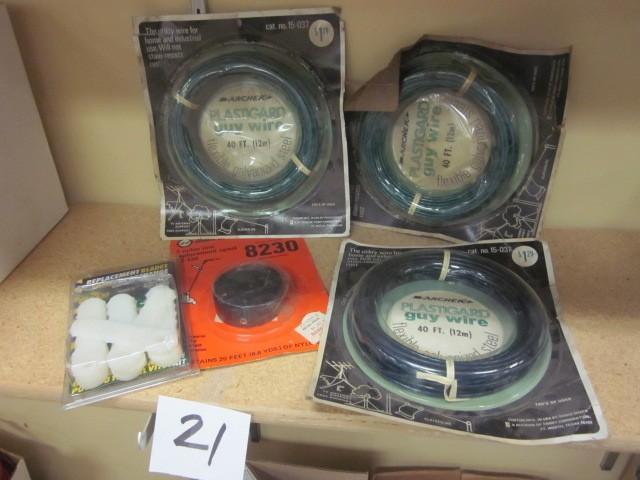 (3) packages of Archer plastic guar...