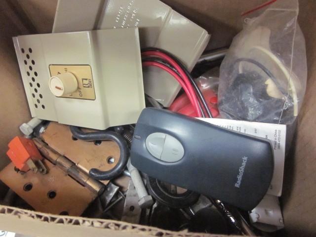 Miscellaneous box of switches and b...