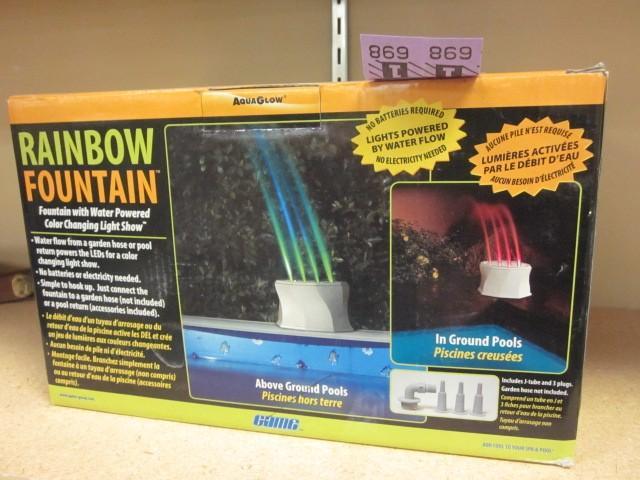Rainbow fountain, new in box with w...