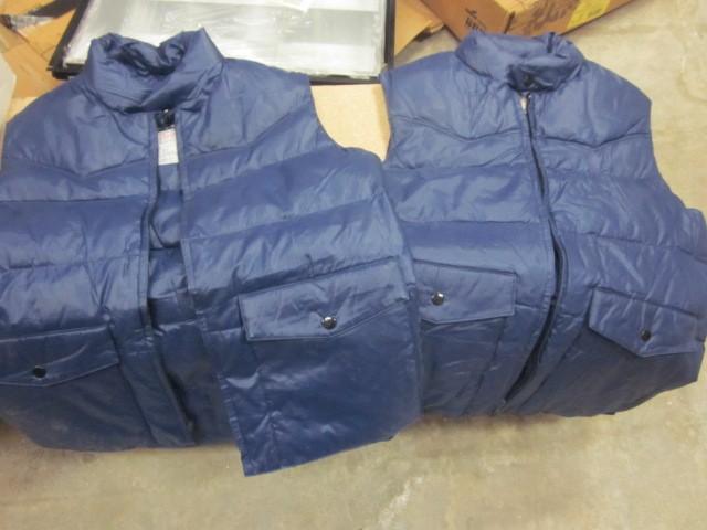 Pair of Space Craft Down filled blu...