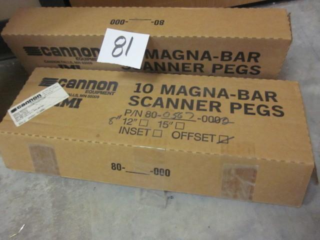 (2) boxes of 8&quot Cannon 10 Magn...