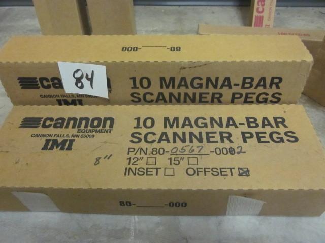 Pair of (10) Magna Bar Scanner Pegs...