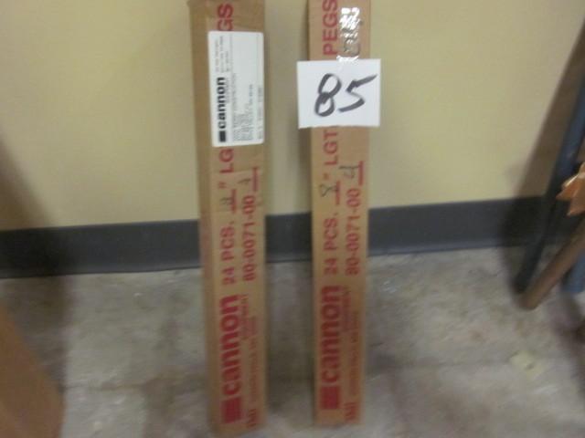Pair of Cannon boxes with (24) 8&qu...