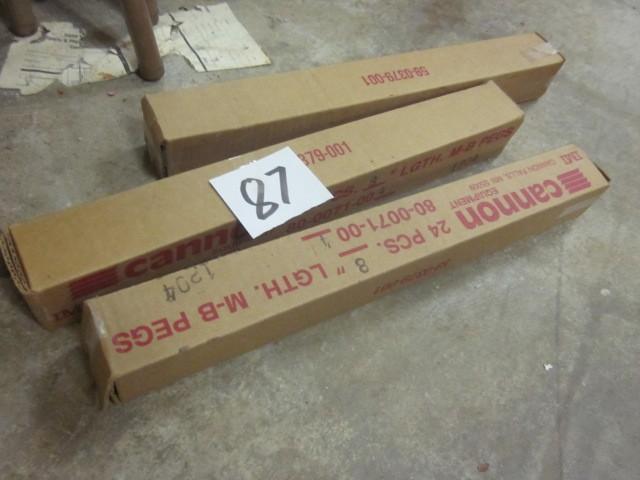 (3) boxes, (24) pieces each, 8&quot...