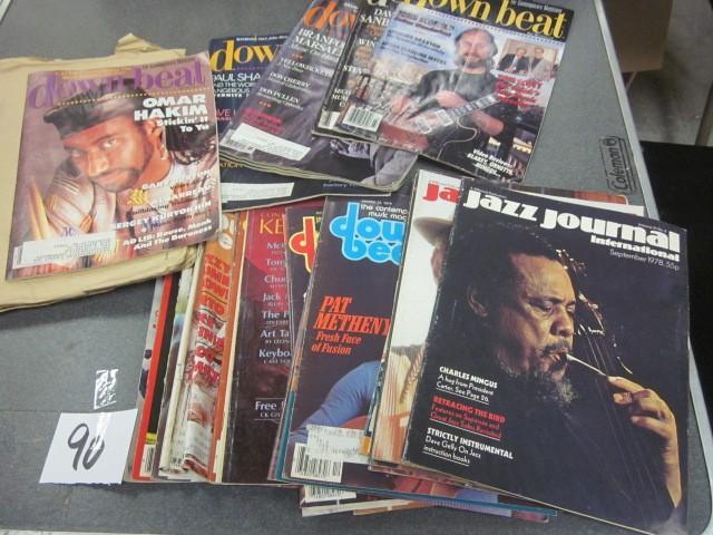 Lot of Down Beat and Jazz Journal M...