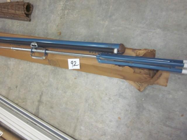 Vintage metal fold out and pull dow...