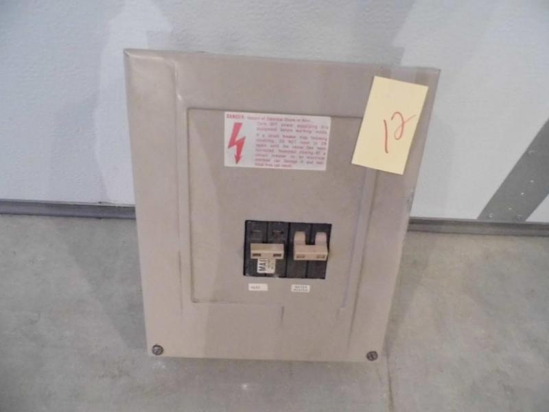 lot 12 image: Breaker Panel...