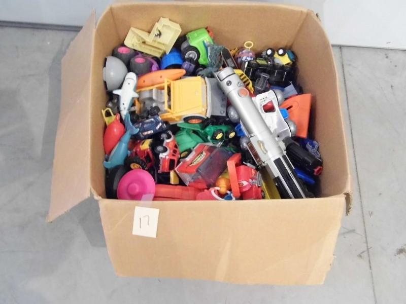 lot 17 image: Large Box of Toys - 24" x 24&q...