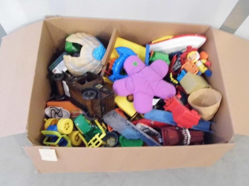lot 20 image: Large Box of Toys - 20" x 24&q...