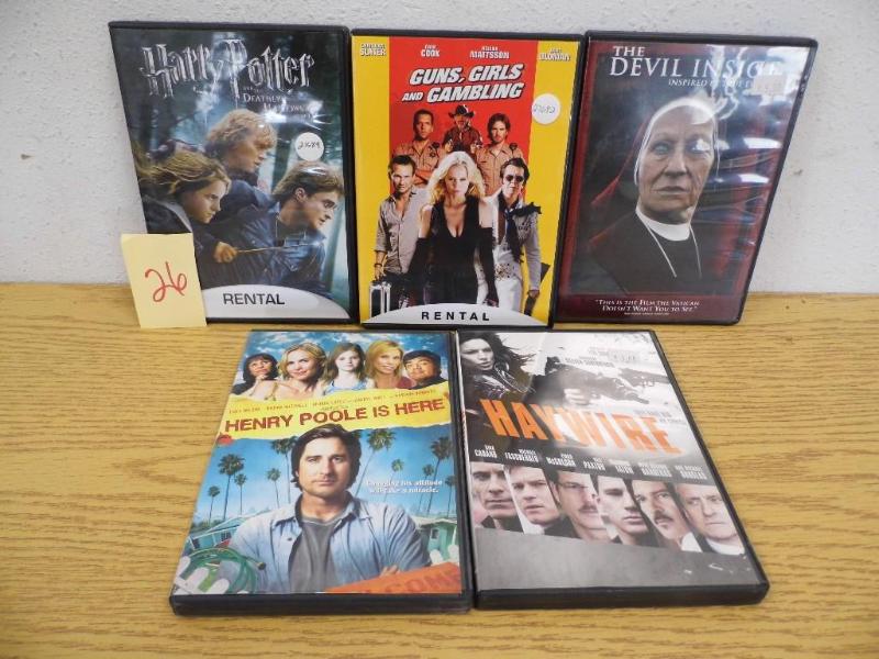 lot 26 image: Lot of 5 DVD Movies...