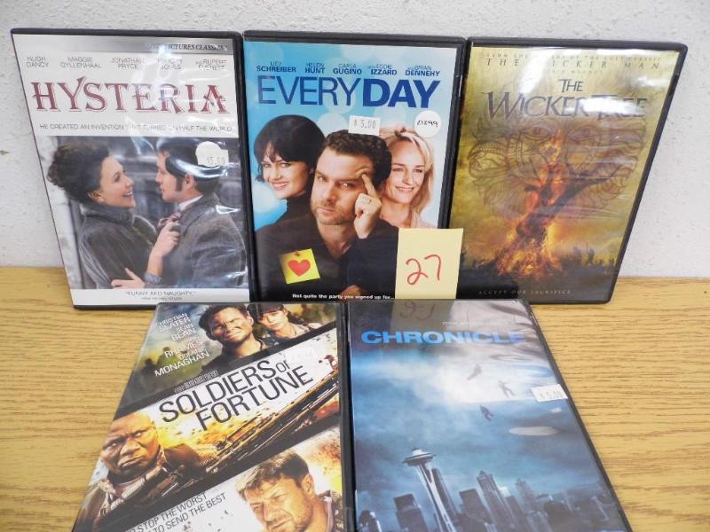 lot 27 image: Lot of 5 DVD Movies...