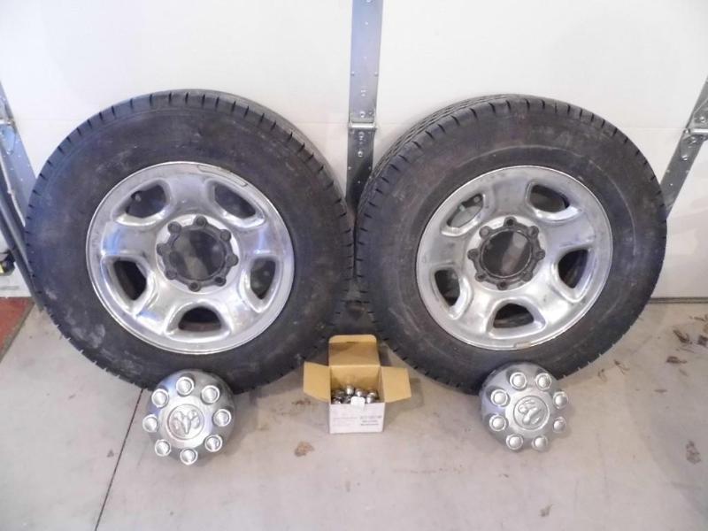 lot 3 image: 4 Tires and Rims - Michelin LT 245...