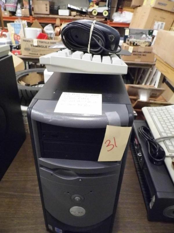 lot 31 image: Dell Dimension 2400 - 2.80 Ghz Pent...