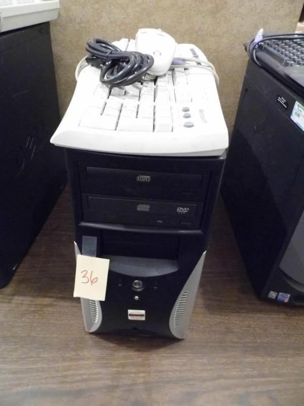 lot 36 image: Vision Computers - 2.40 Ghz Pentium...