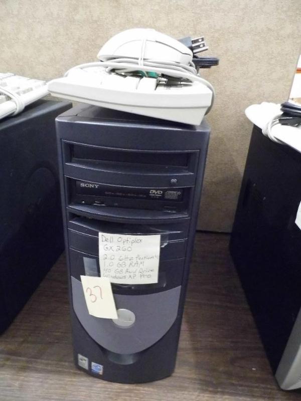 lot 37 image: Dell Optiplex GS 260 - 2.0 Ghz Pent...