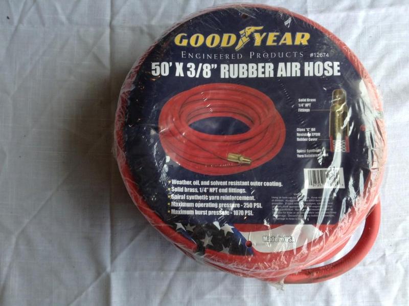 lot 110 image: New Goodyear 50 x 38 rubber air ho...