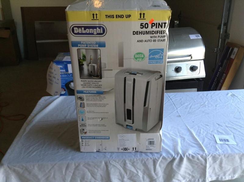 lot 130 image: Dehumidifier, 50 pint, &nbspnew op...