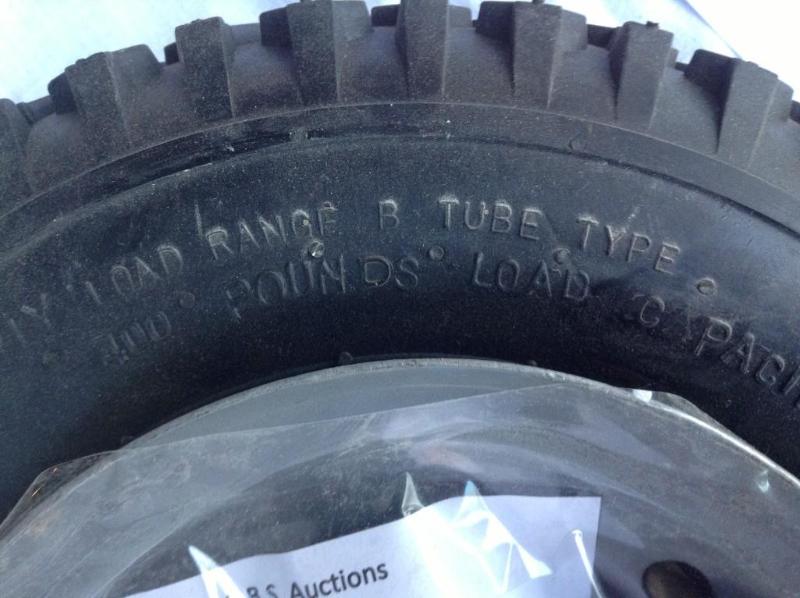 lot 30 image: Set of 6 new small wheels all non m...