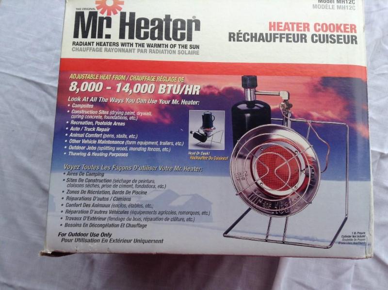 lot 53 image: Mr Heater,&nbspUsed in original bo...