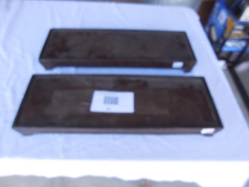lot 68 image: Two Oriental Style serving trays, c...