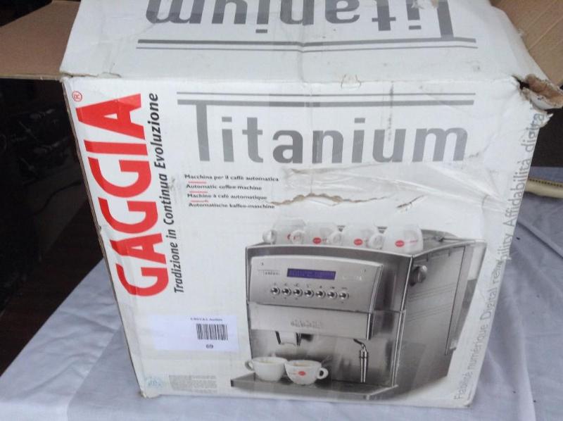 lot 69 image: Gaggia, espresso maker from Italy,&...