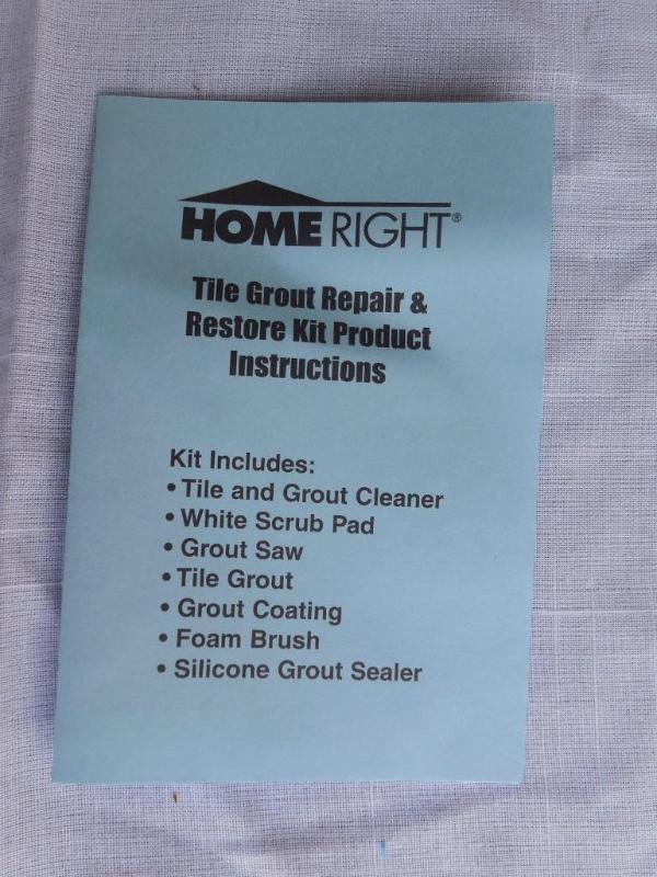 lot 80 image: Grout Repair Kits by Home Right,&nb...